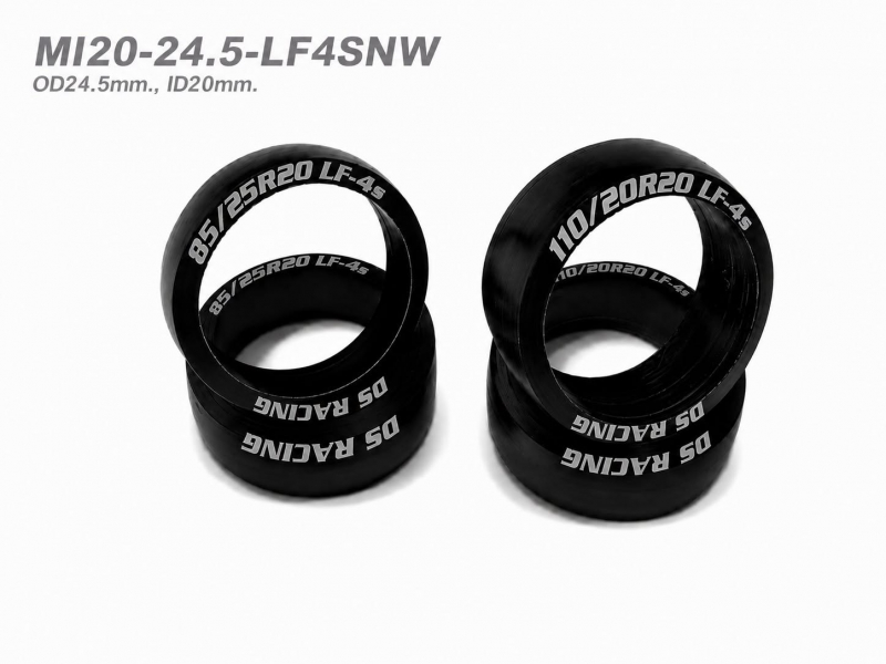 DS Racing Mini Drift Reifen MI20-24.5-LF4SNW – Low Profile Series S