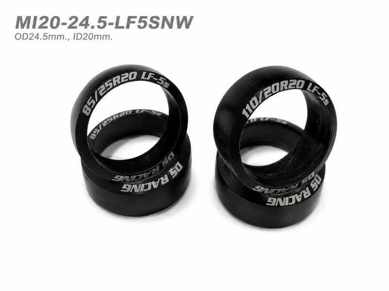 DS Racing Mini Drift Reifen MI20-24.5-LF5SNW – Low Profile Series S