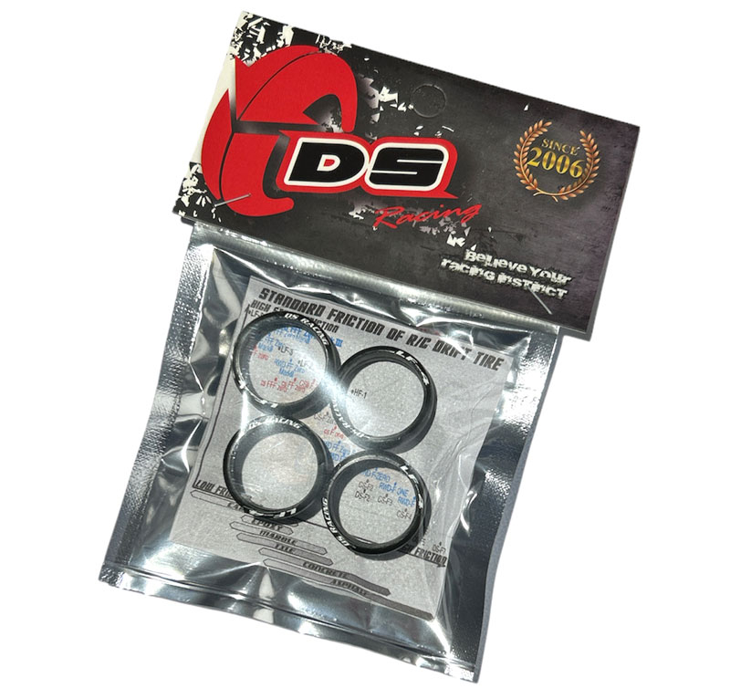 DS Racing Mini MI20L-LF4NW - LF-4 Drift Tire Set for Kyosho Mini-Z