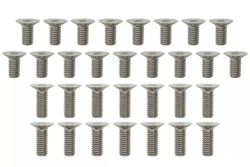 Yokomo MS2.0/MS2.1 Screw Set for Aluminum/Steel Chassis (120 degrees/31)