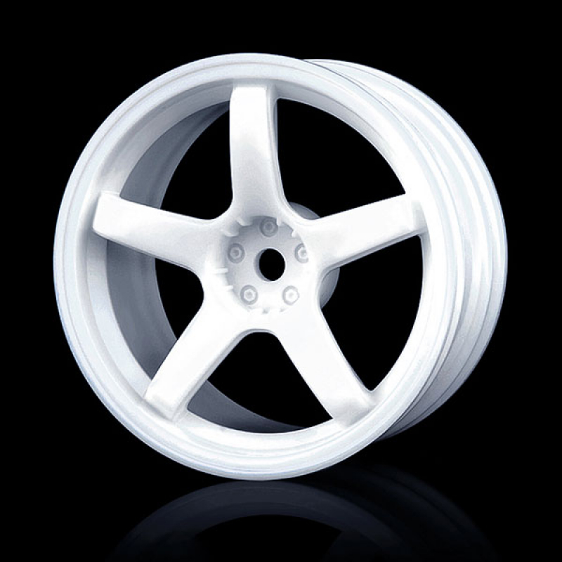 MST White 5 spokes wheel (+3) (4)