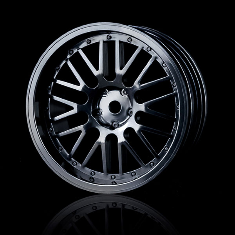 MST Black 10 spokes 2 ribs Felgen (+5) (4)