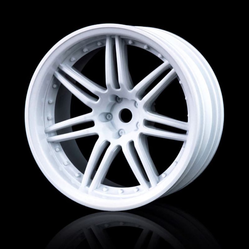 MST 1/10 White X603 Felgen offset 8 (4)