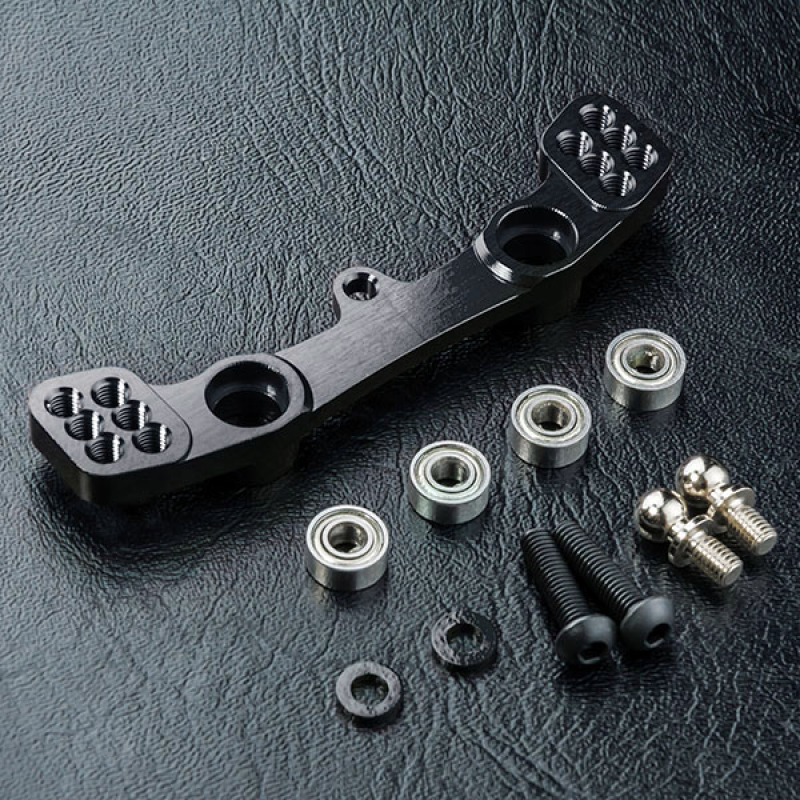 MST RMX 2.0, RMX 2.5 Alum. steering joint plate (black)