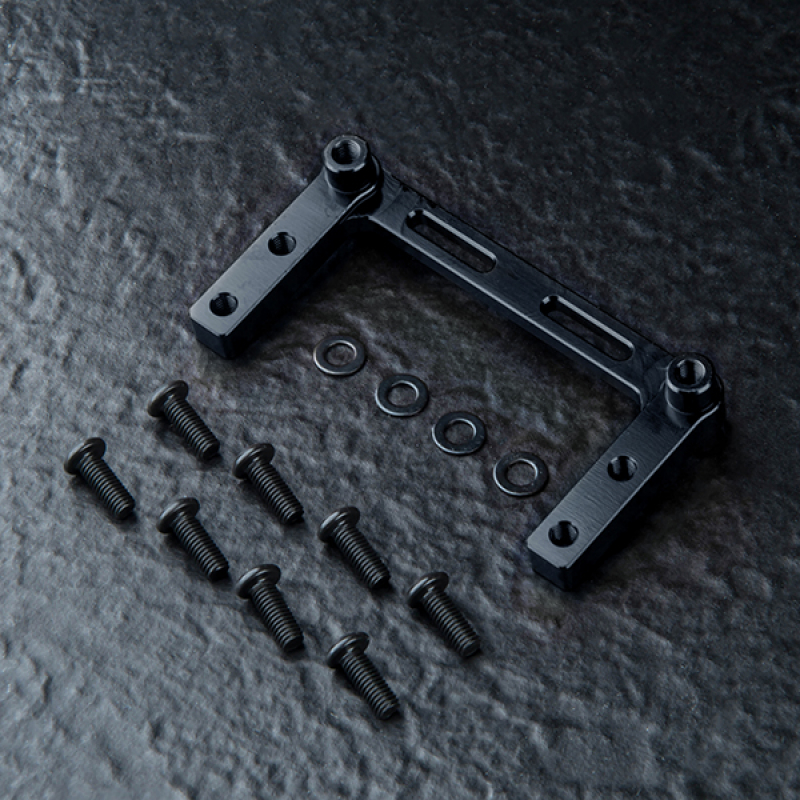 MST Alum. servo mount (black) RMX 4