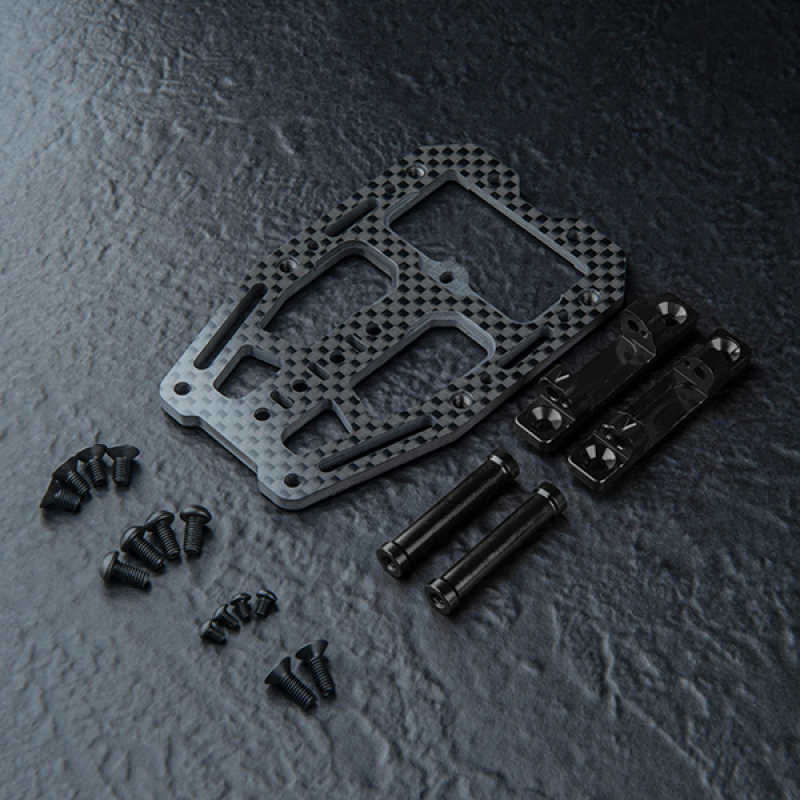 MST RMX 4 Carbon lightweight front head mount (black)