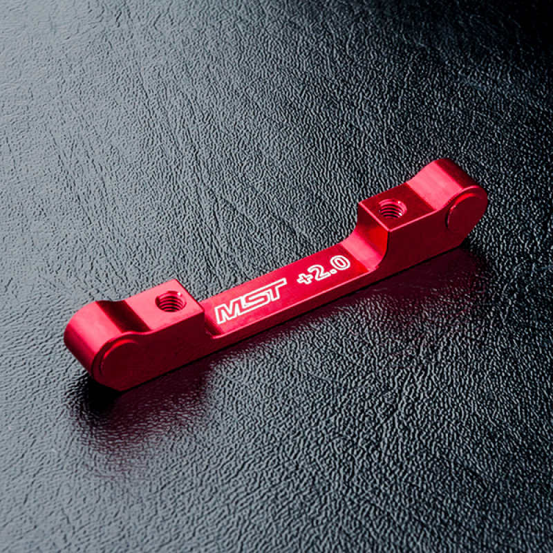 MST Alum. suspension mount (+2.0) (red)