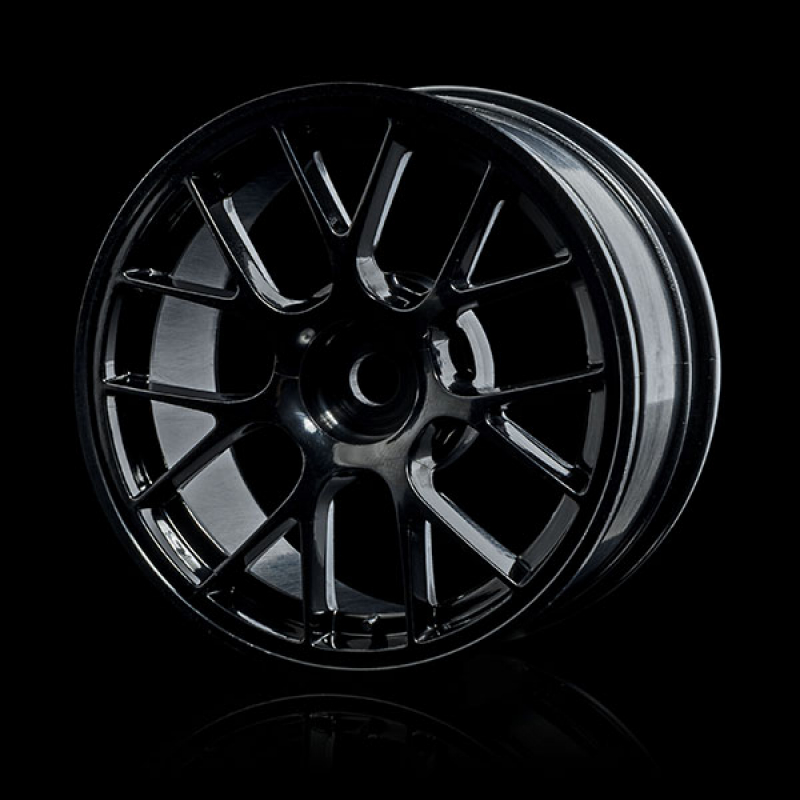 MST M Black RE wheel 24.5mm (+1) (4) for M Car