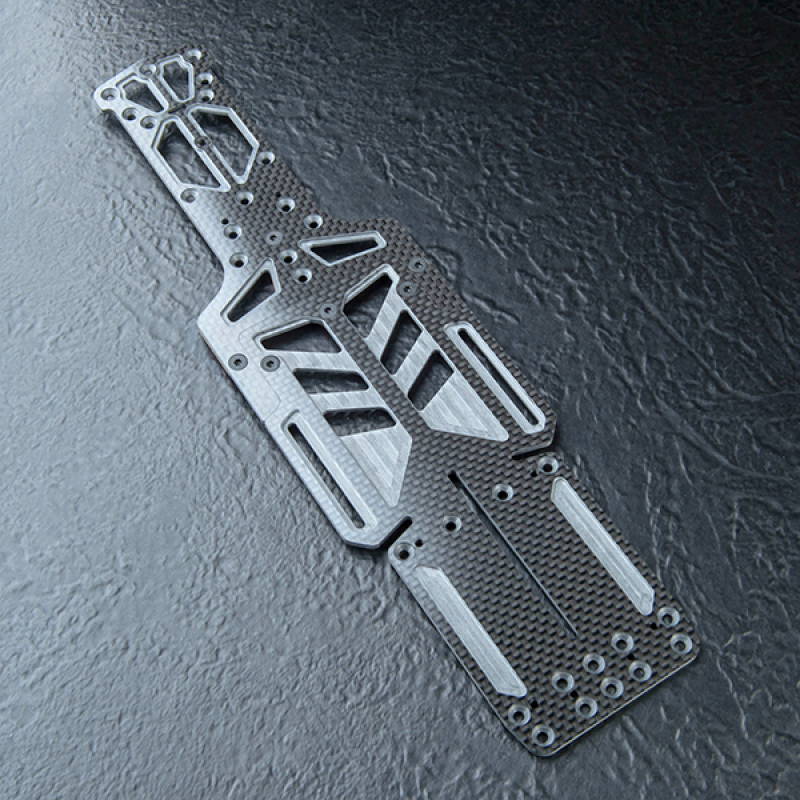 Preview: MST RMX 4 Carbon lightweight adj. WB 257/266/275 lower deck (red)