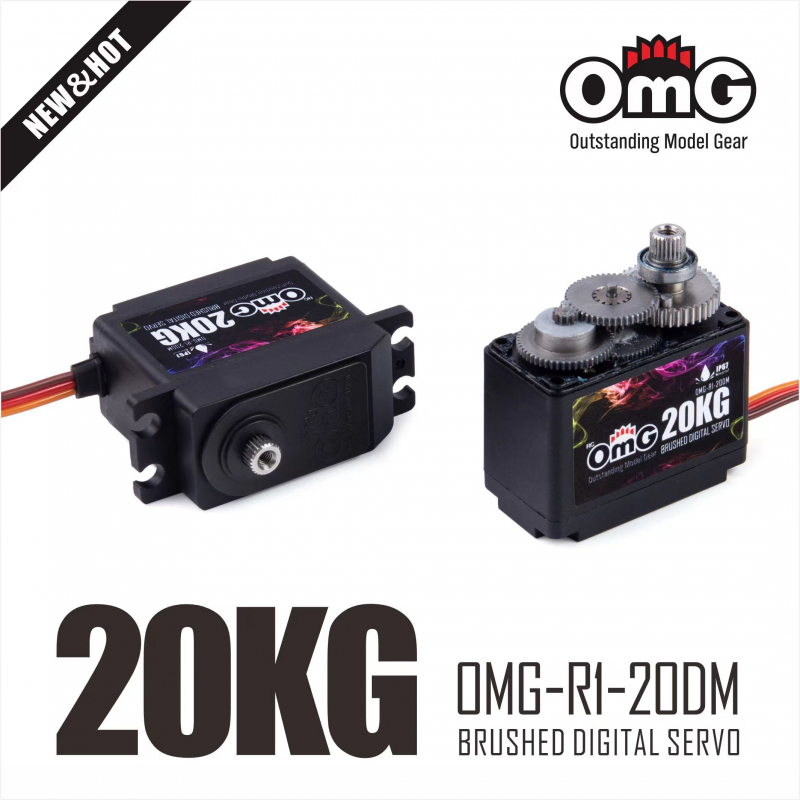 OMG R1 20DM Digital Servo 6.0V-7.4V 23kg
