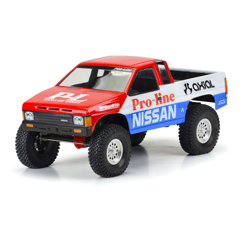 Proline 1987 Nissan Hardbody D21 Clear Body 12.3" (313mm) WB Crawlers