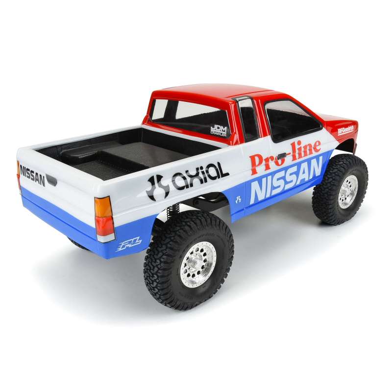 Proline 1987 Nissan Hardbody D21 Clear Body 12.3" (313mm) WB Crawlers