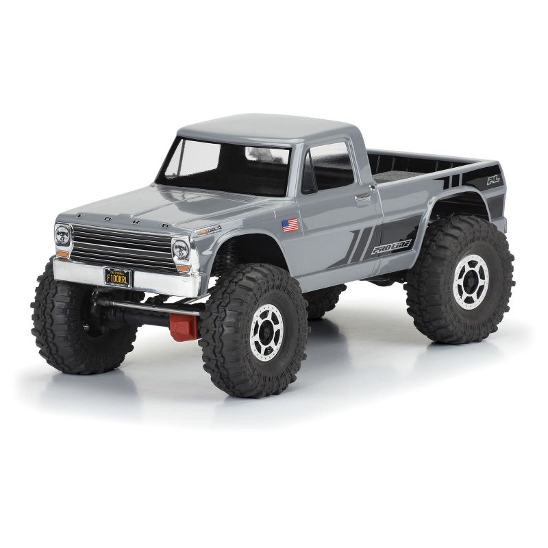 Proline Ford F-100 Clear Body 12.3" (313mm) Wheelbase Crawlers