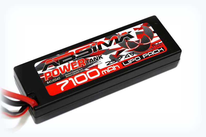 Batterie LiPo 3.7V 3000mAh (61x46x9mm) pour Radio Sanwa MT-44