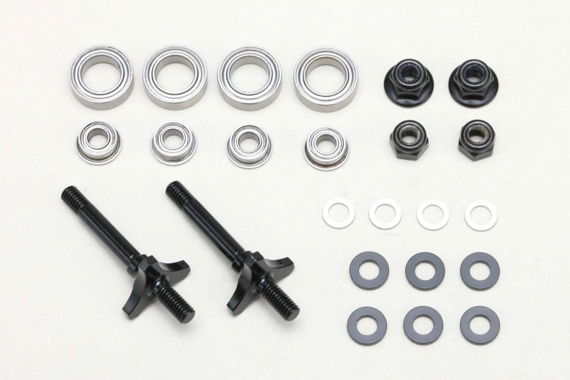 Yokomo RD/SD/MD series Double Bearing Front Axle Set for Drift