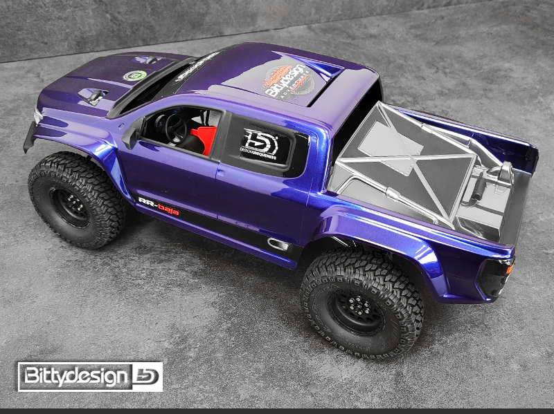 Preview: Bittydesign RR-Baja 1/10 Rock Crawler Body (Clear | Pre-Cut | 1mm | 313mm)