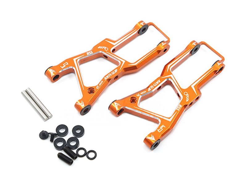Yeah Racing Aluminium Querlenker Set vorne vone HPI RS4 Sport3 Orange
