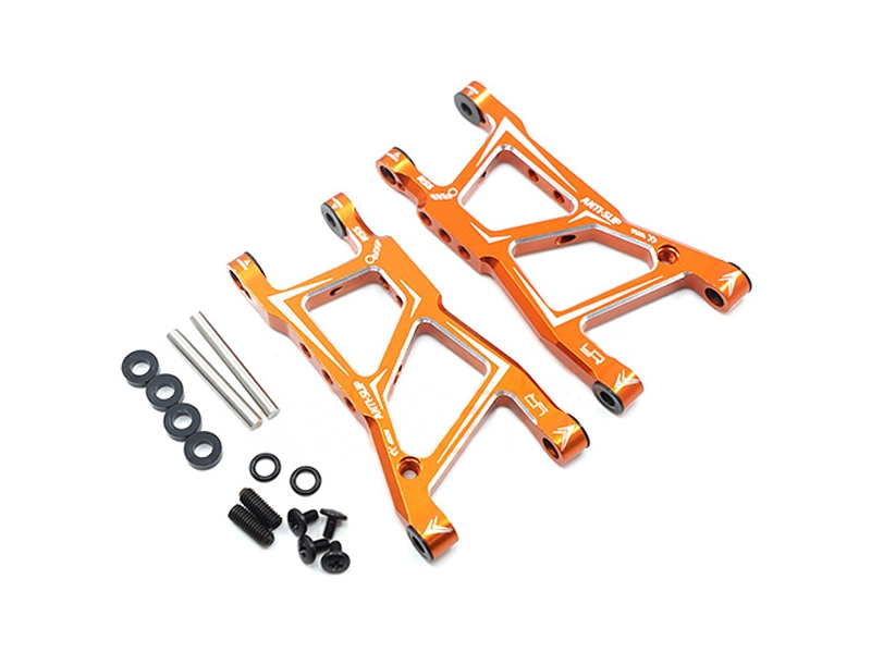 Yeah Racing Aluminum Querlenker Set hinten für HPI RS4 Sport3 Orange