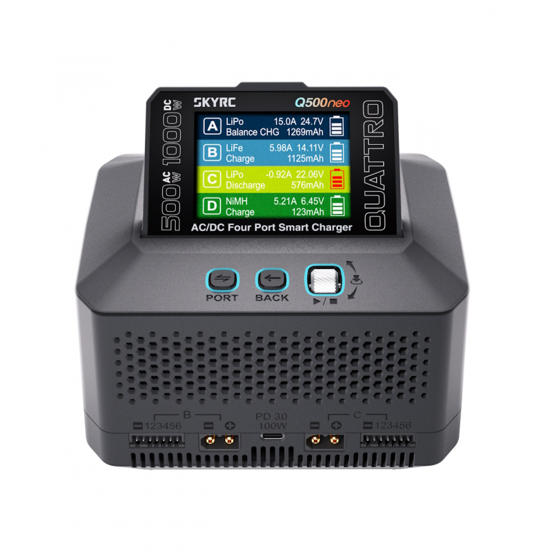 Preview: SkyRC Q500 Neo LiPo 15A 500W