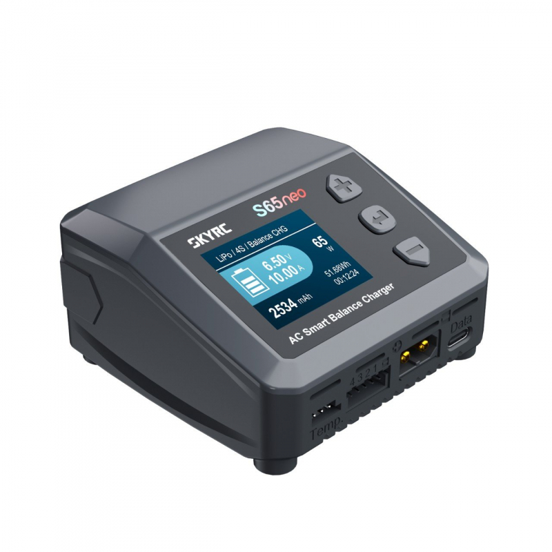 Preview: SkyRC S65neo AC Ladegerät LiPo 2-4s 10A 65W Entladen 2A 10W