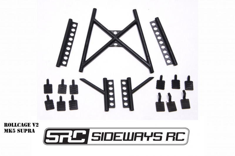 Sideways RC Rollcage V2 -  MK5, SUPRA