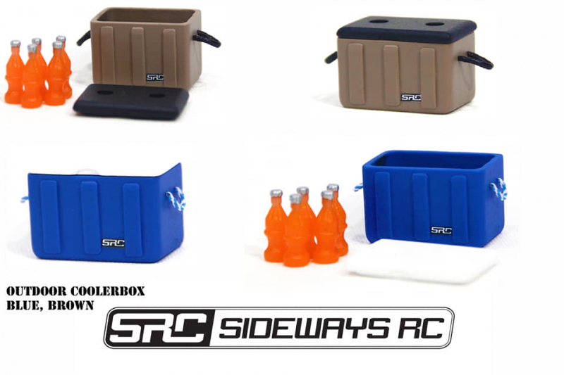 Sideways RC Kühlbox mit 5 Flaschen