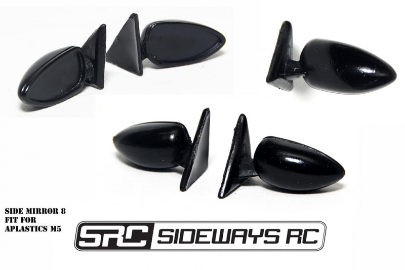 Sideways RC Side Mirror Type 8 - Aplastics M5