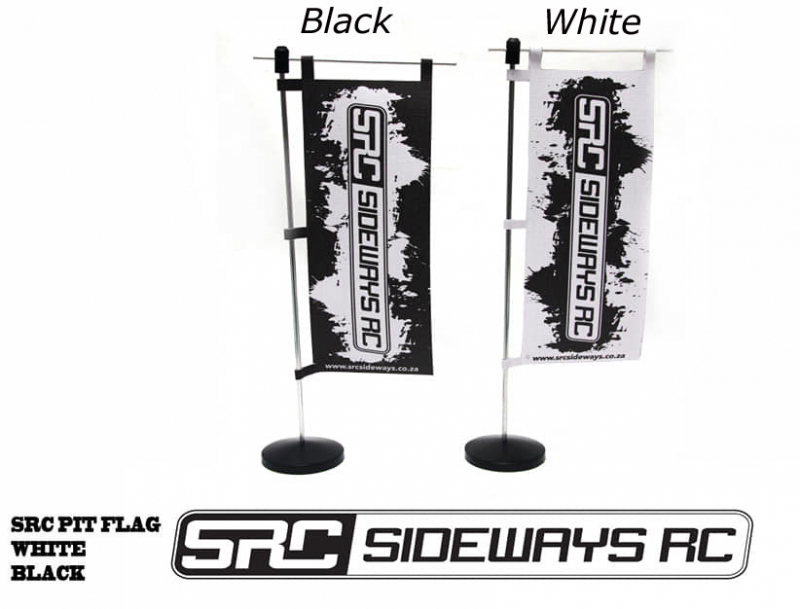 Sideways RC 1/10 scale Pit Flag (1)