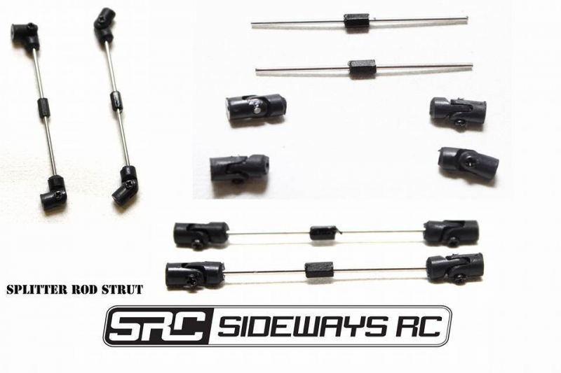 Sideways RC - Splitter Strut Kit (2pc) - RC Drift Accessories