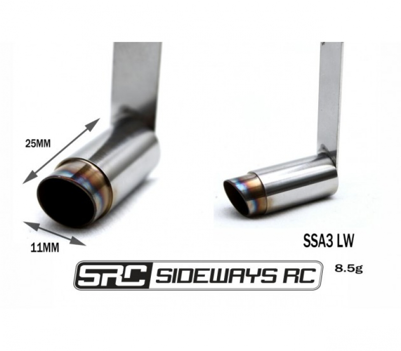 Sideways RC Single Pipe SSA-3 LW