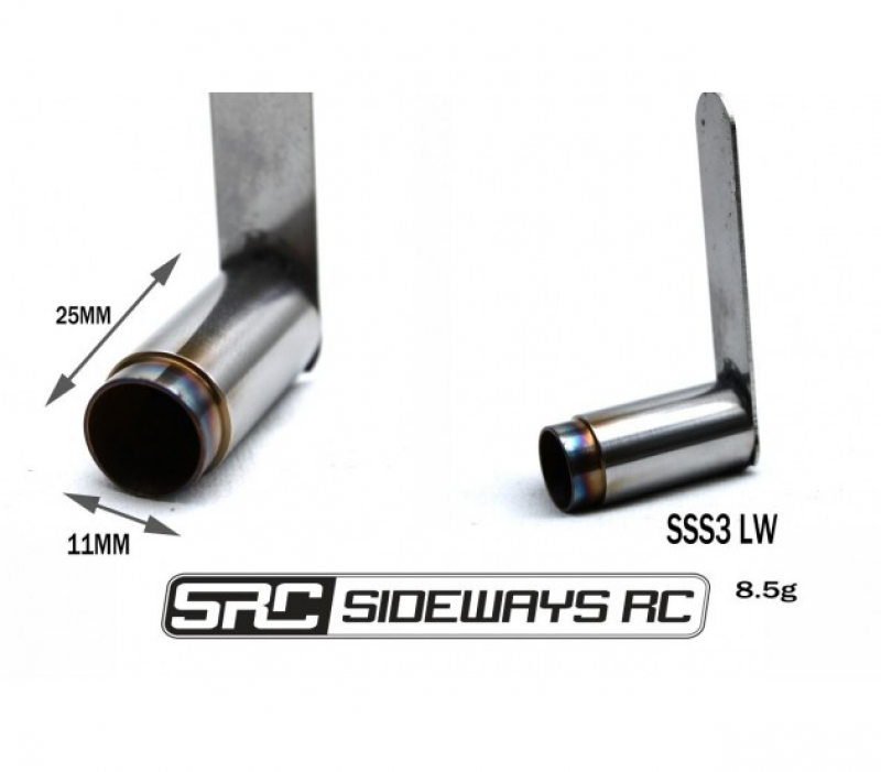 Sideways RC Single Pipe SSS-3 LW