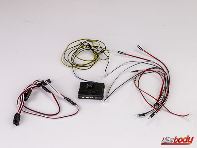 Killerbody SUBARU IMPREZA WRC 2007 LED-Einheit m. Kontrollbox