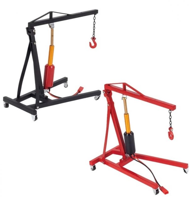 RC garage accessories - electric workshop crane