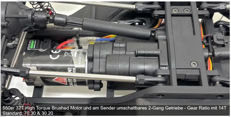 Absima Crawler CR4.4eco "HILUX" grau RTR