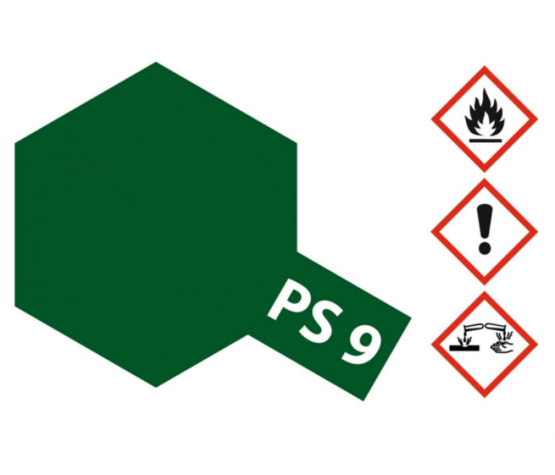 Tamiya Lexanspray PS-9 Grün