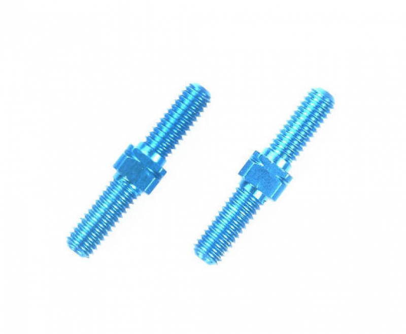 Tamiya Li/Re-Gewindestange 3x18mm (2) Alu blau