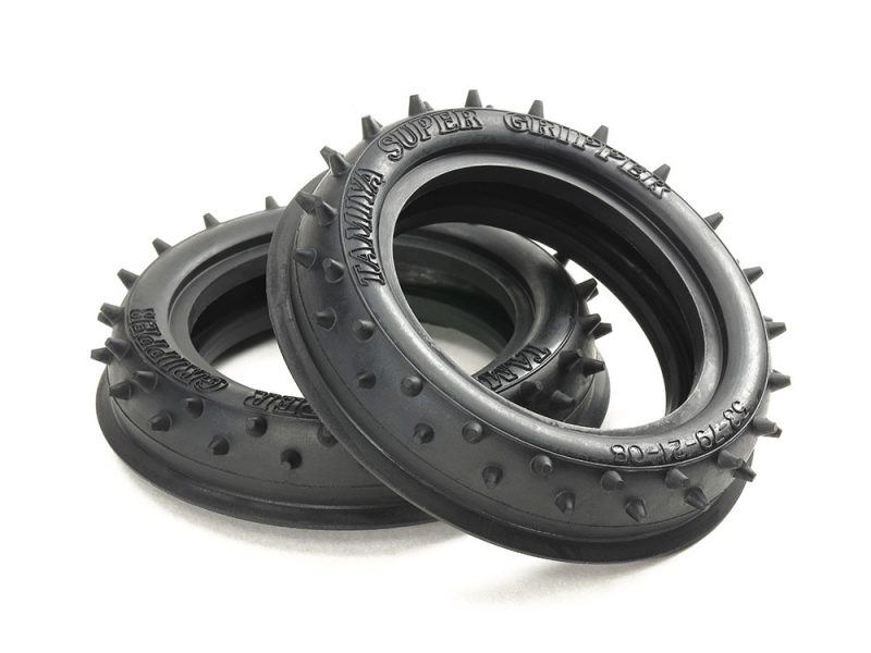 Tamiya 2WD Rib-Spike F Tires (2) 60/60