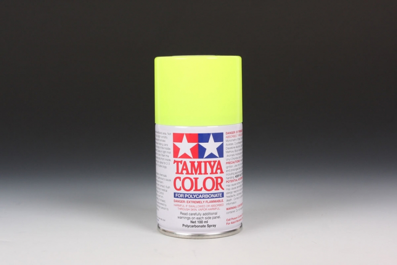 Tamiya Spray PS-27 Fluorescent Yellow