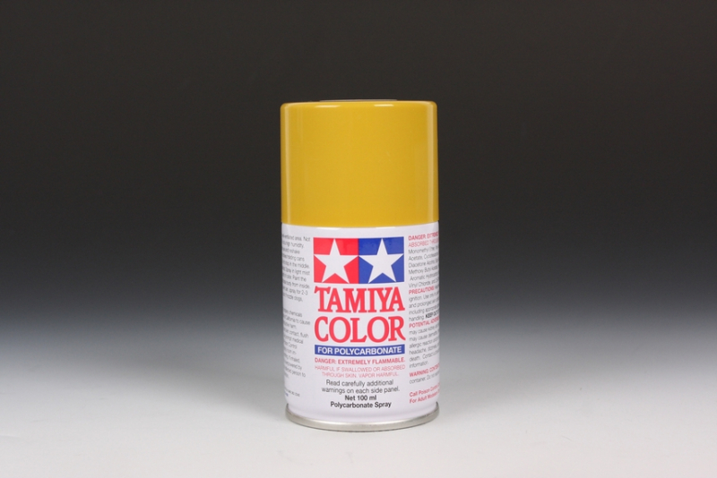 Tamiya Lexanspray PS-56 Mustard Yellow