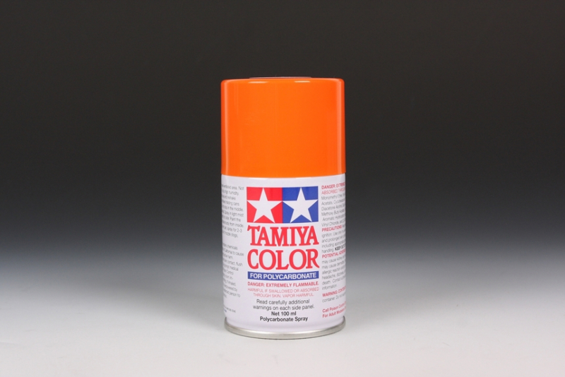 Tamiya Lexanspray PS-62 Pure Orange (ENEOS)