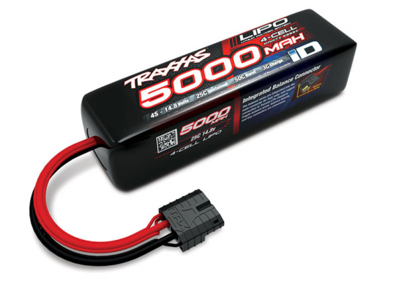 Traxxas LiPo 5000mAh 14,8V 4s 25C  mit iD-Stecker