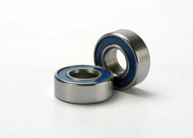 Traxxas  Ball bearings, black rubber sealed (5x11x4mm) (2)