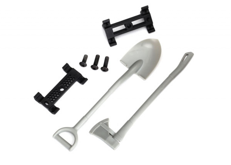 Traxxas Shovel/ axe/ accessory mount/ mounting hardware TRX-4