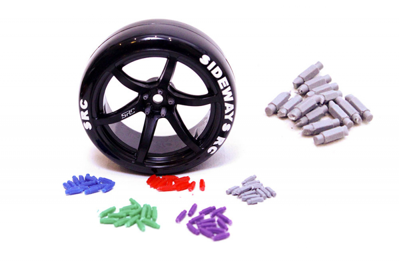 Sideways RC wheel studs (20 pieces)