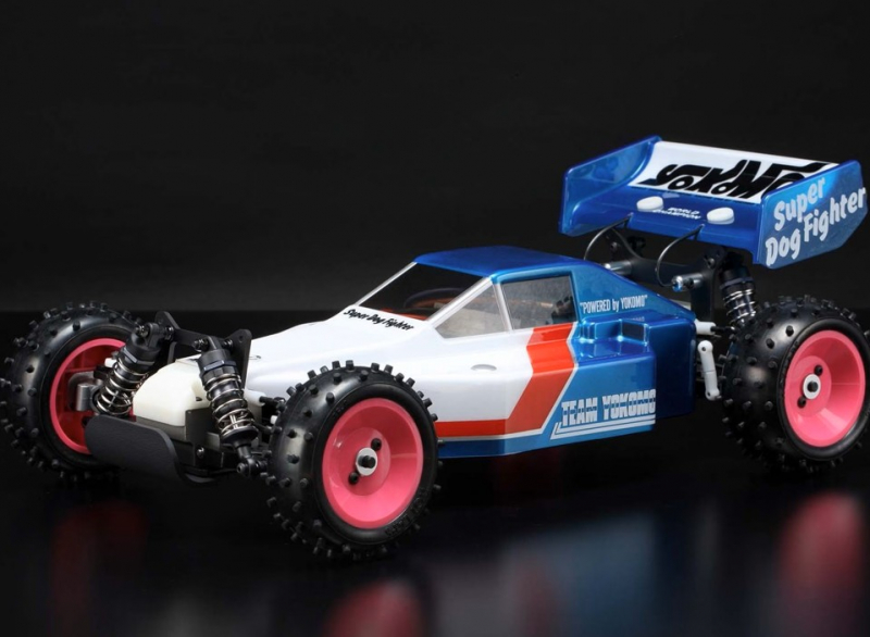 Preview: Yokomo YZ-870C Super Dogfighter 1/10 Buggy with Protec 4 body (Limited-edition special version)