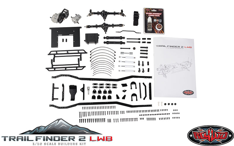 RC4WD Trail Finder 2 "LWB" 1/10 Scale Builders Kit