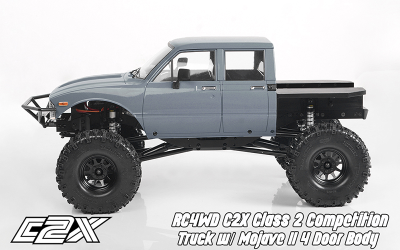 Preview: RC4WD C2X Class 2 Competition Truck w/ Mojave II 4 Door Body