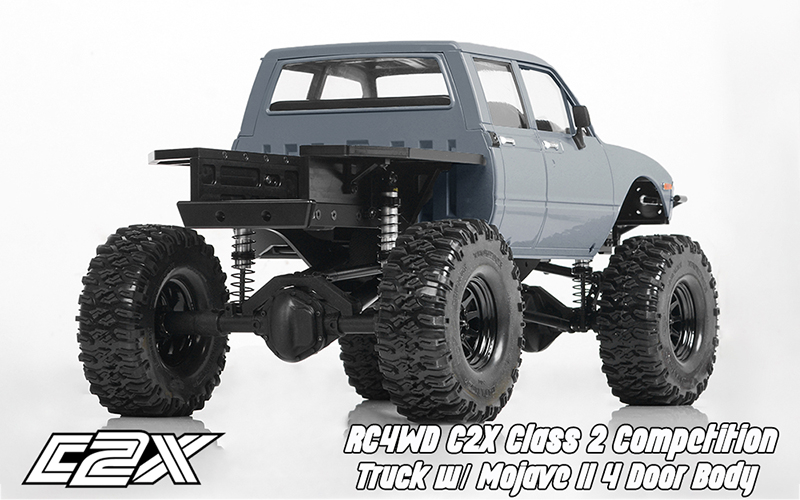 Preview: RC4WD C2X Class 2 Competition Truck w/ Mojave II 4 Door Body