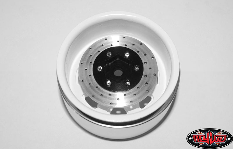 RC4WD 1.9"/2.2" 6 Lug Steel Wheel Hex Hub with Brake Rotor (4)