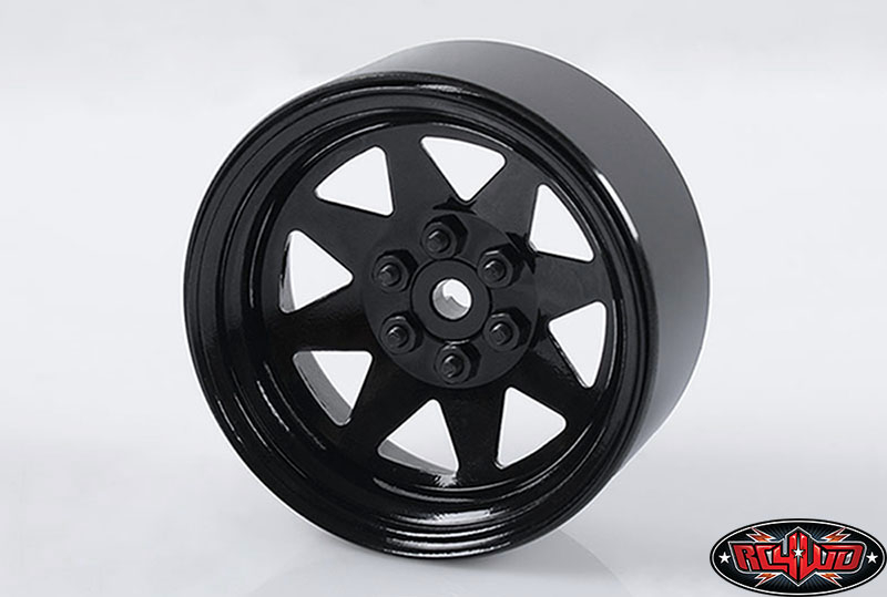 RC4WD 6 Lug Wagon 2.2" Steel Stamped Beadlock Wheels (Black)(4)